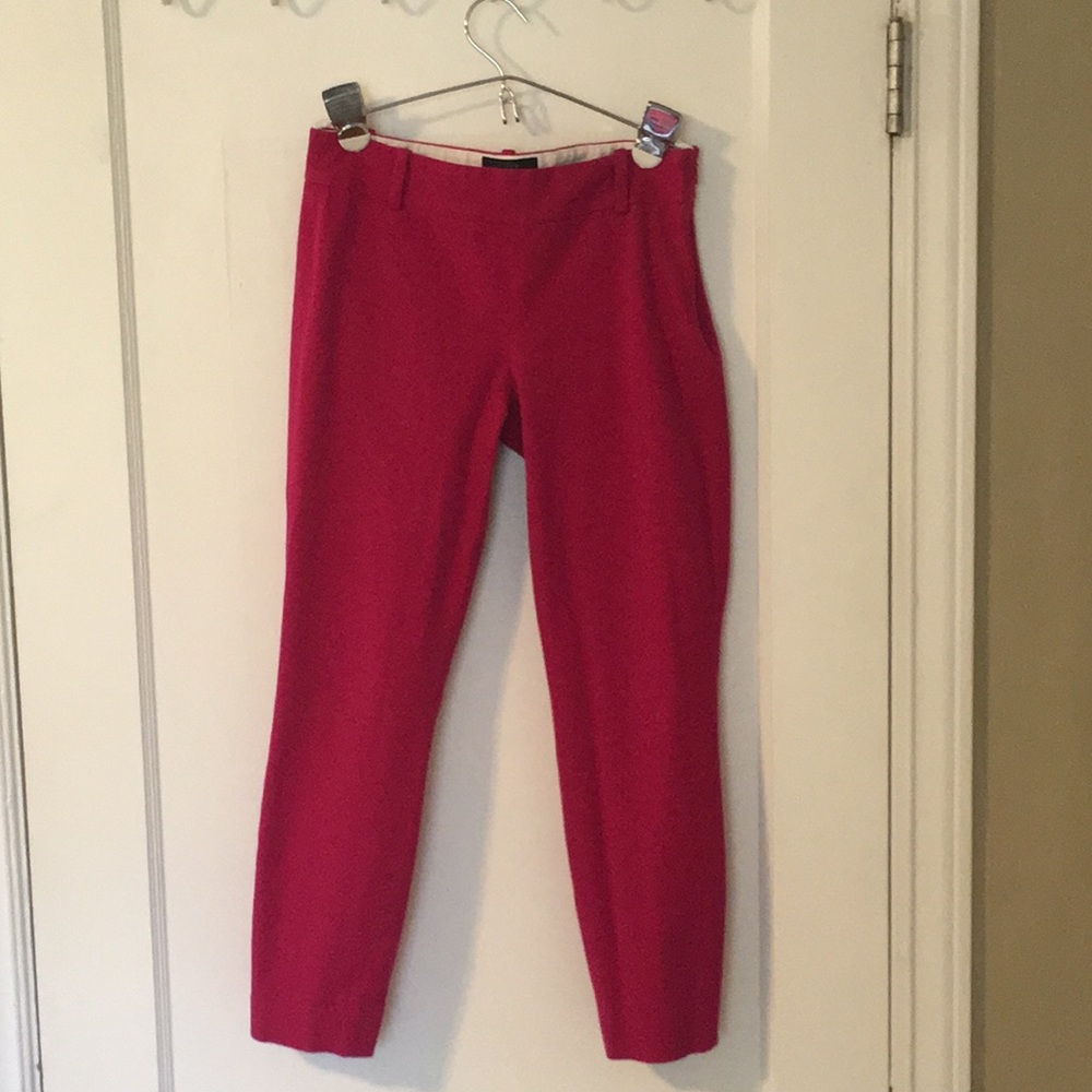 JCrew hot pink Minnie pants